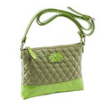 Parinda 11201 CARA (Green) Quilted Faux Leather Crossbody Bag